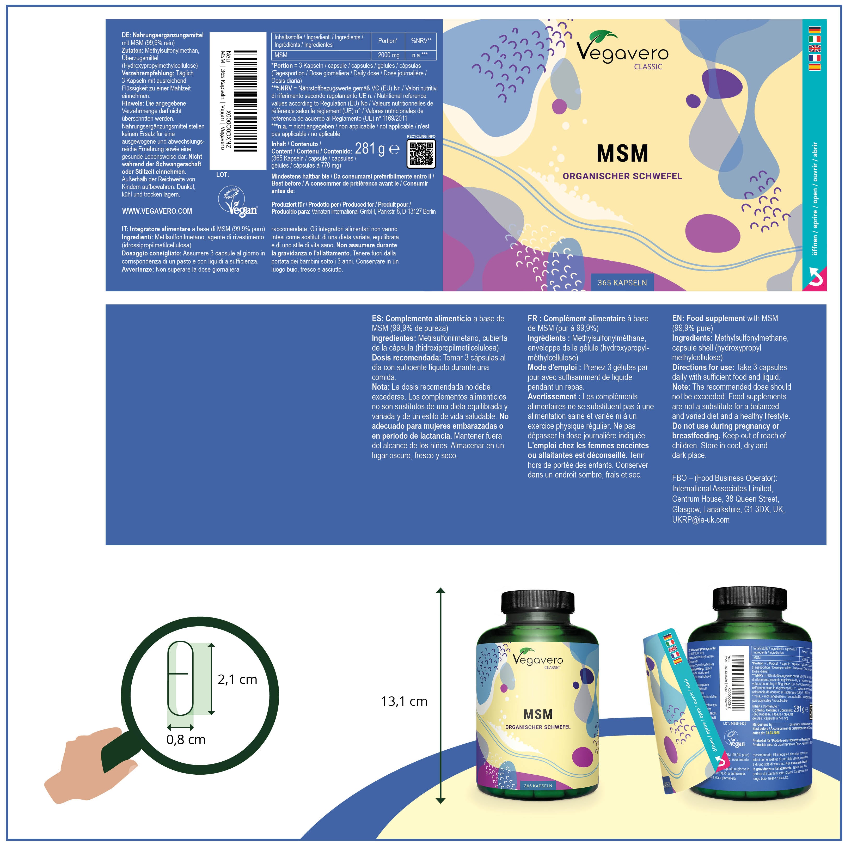 MSM Capsule