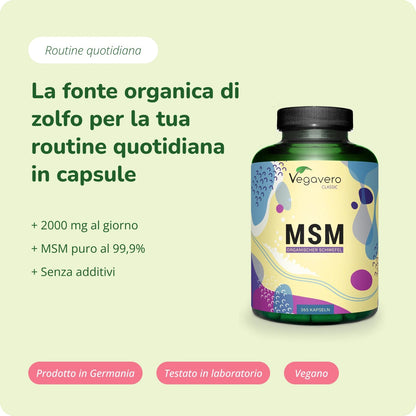 MSM Capsule